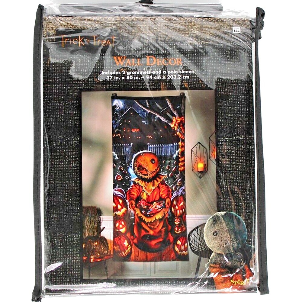 Trick r Treat Sam Wall Decor Halloween Decoration Party Banner Hanging Movie